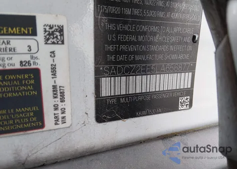 2020 Jaguar F-Pace Svr P550 Awd Automatic из США, поврежденный, VIN SADCZ2EE5LA656877